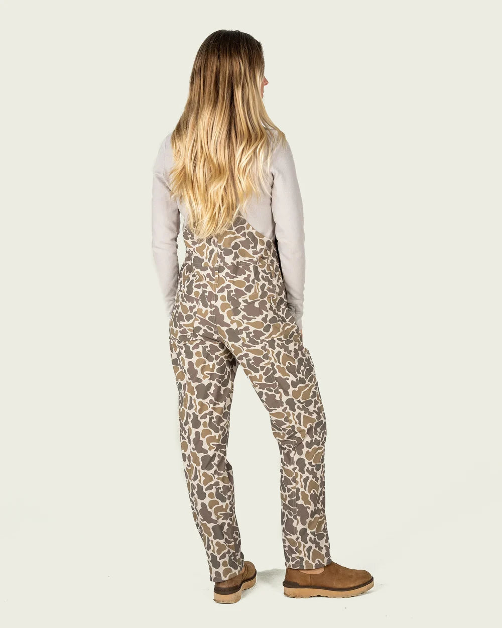 Marsh Wear Women's Escape Overalls - Khaki Mallard Camo