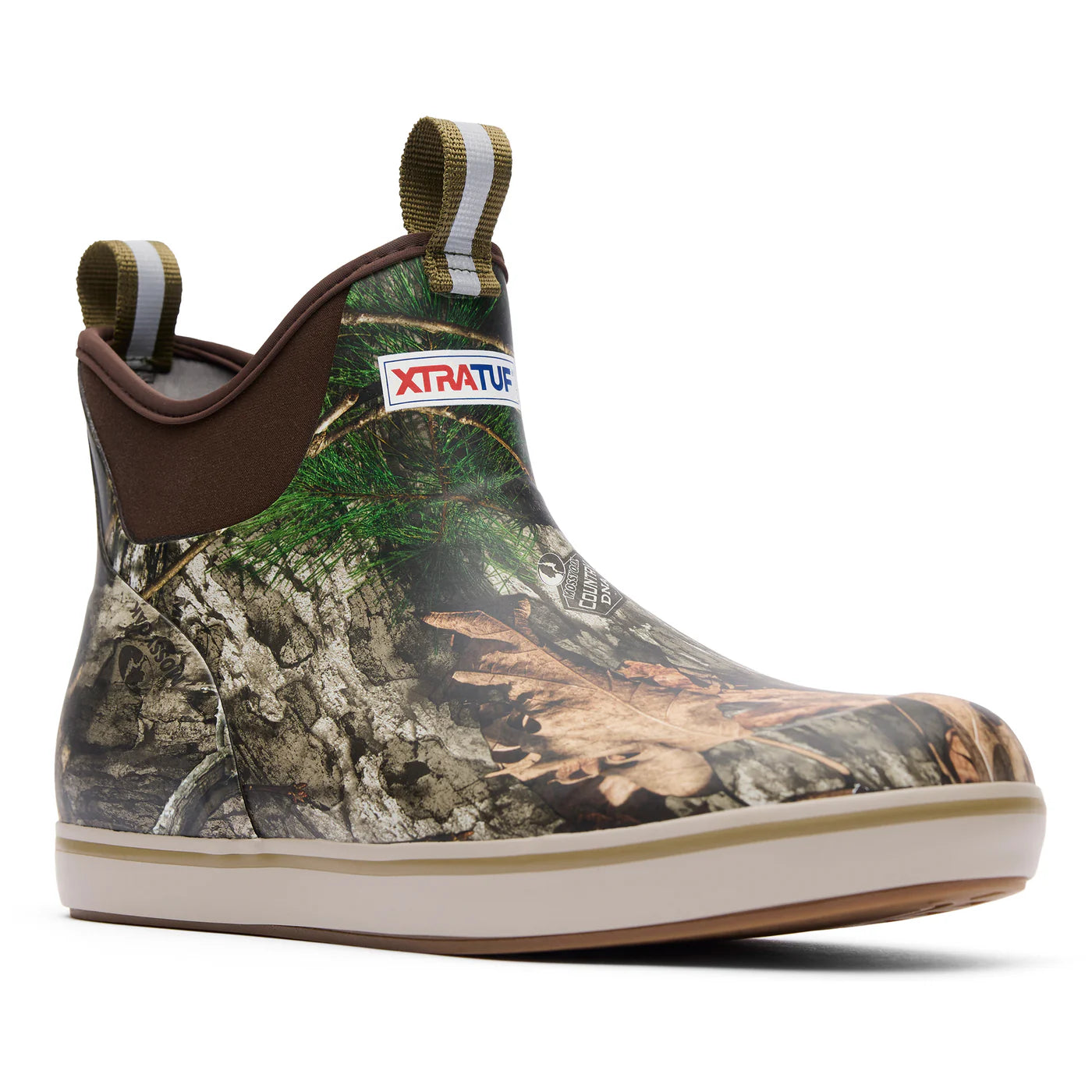 XTRATUF Ankle Deck Boots - Mossy Oak Country DNA