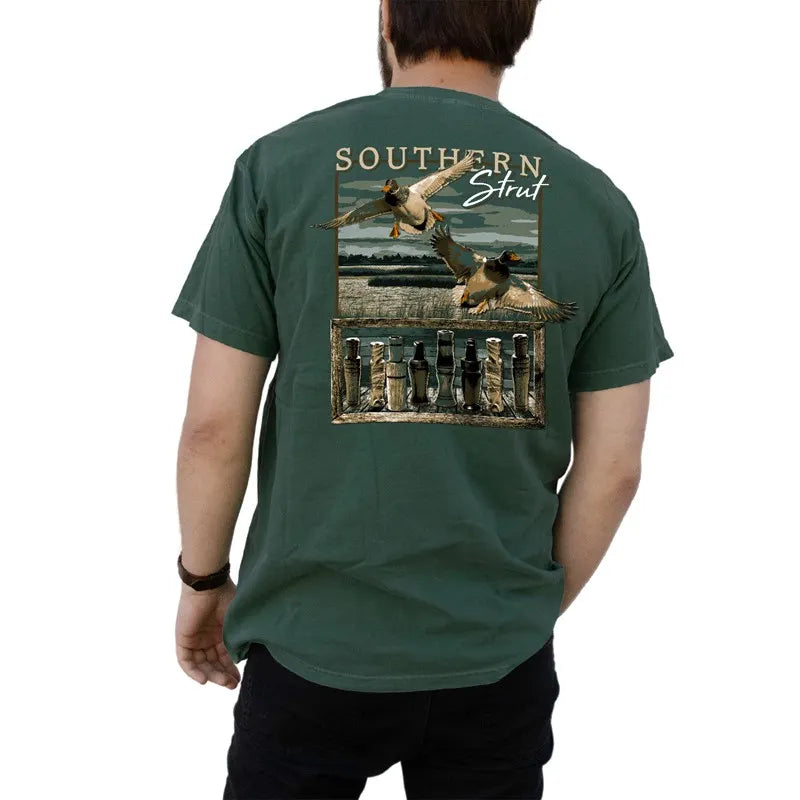 Southern Strut Duck Call Shelf T-Shirts
