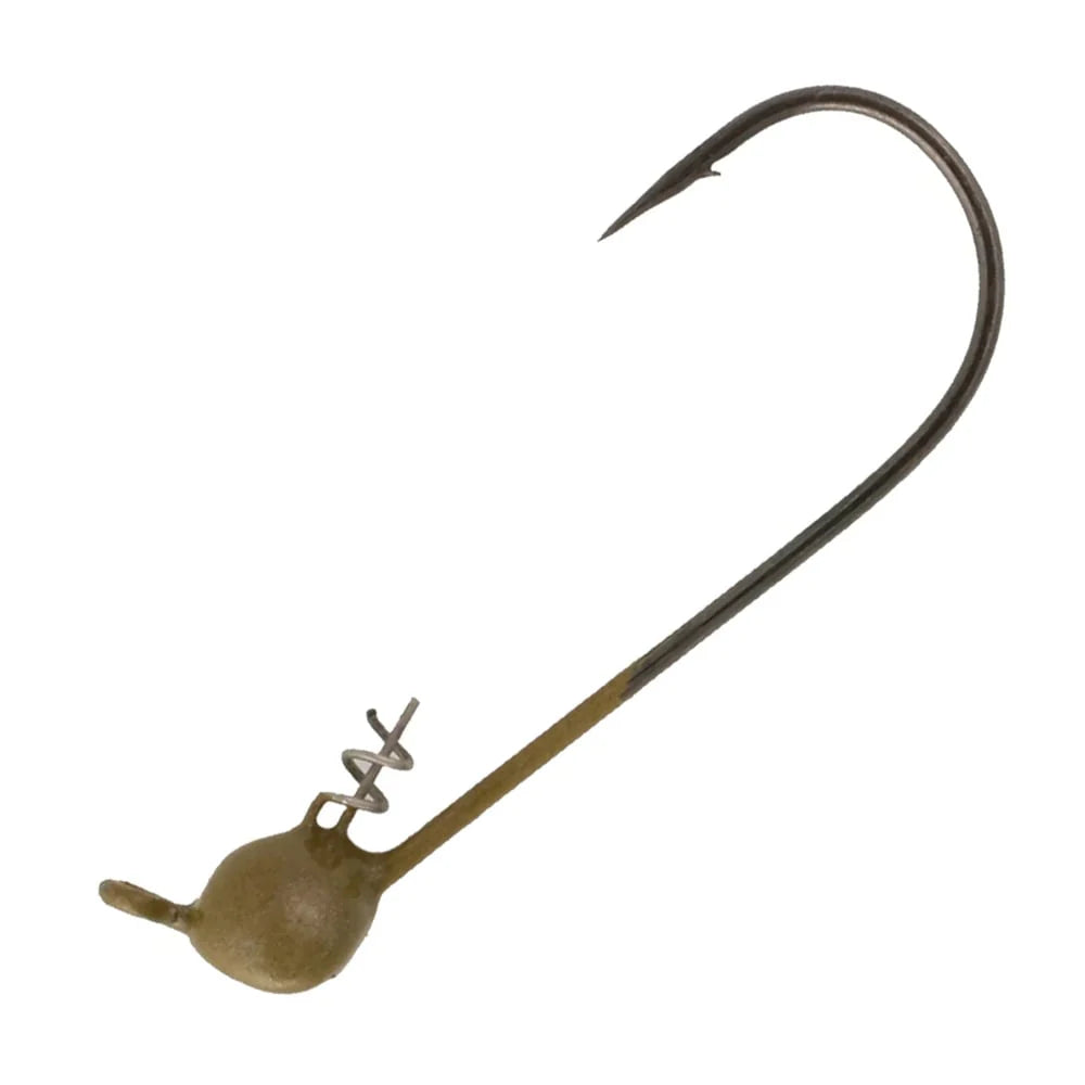 Owner Ultrahead Shaky Jighead - Green Pumpkin