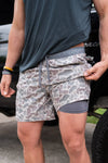 Burlebo Athletic Shorts -  Grey Liner