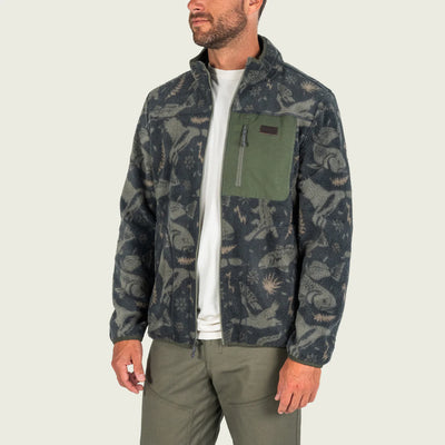 Baytown Men's Sherpa Jacket - Graphite