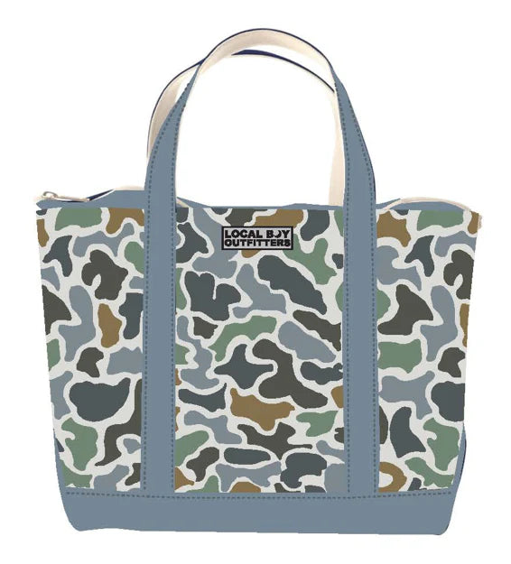 Local Boy Printed Beach Tote Bag - Localflage Bluff