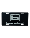 Banded License Plate