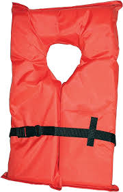 Onyx Type II Collar Adult Universal Life Jacket Vest - Orange