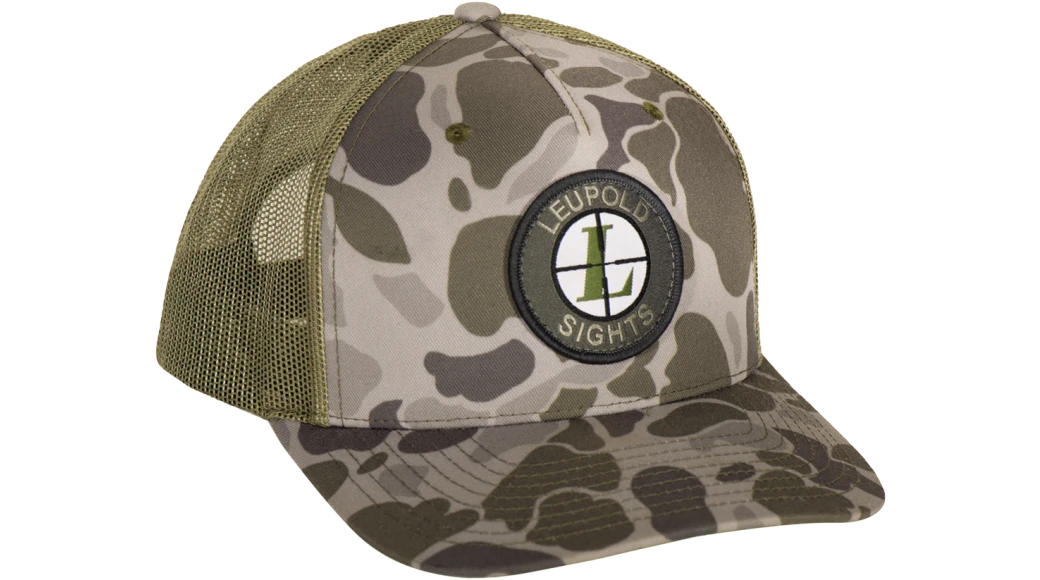 Leupold Duck Camo Green Trucker Hats