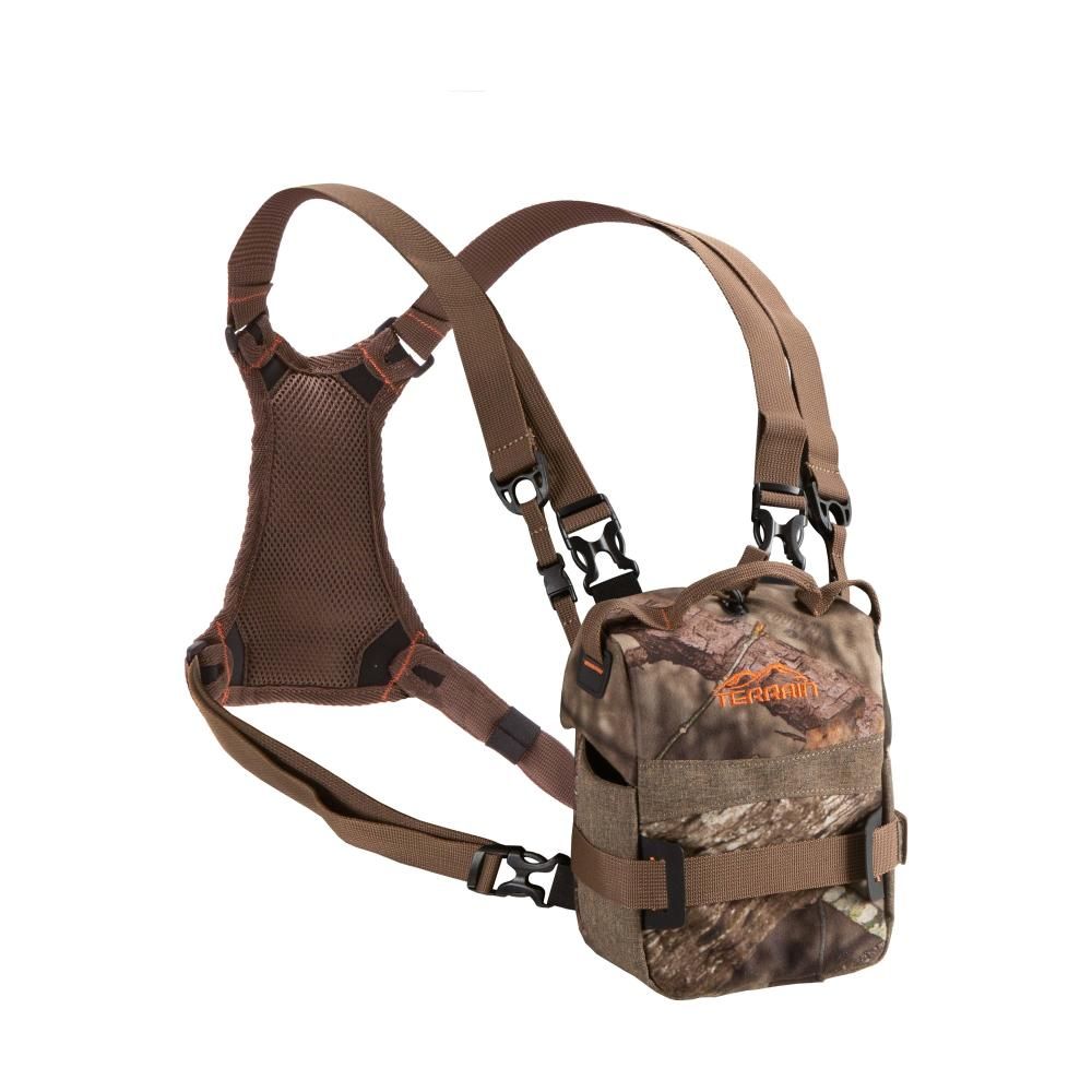 Terrain Plateau Bino Case with Harness - Mossy Oak Break-Up Country Camo