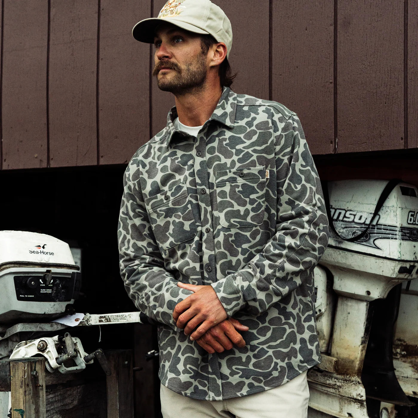Fireside Men's Button Up Overshirt