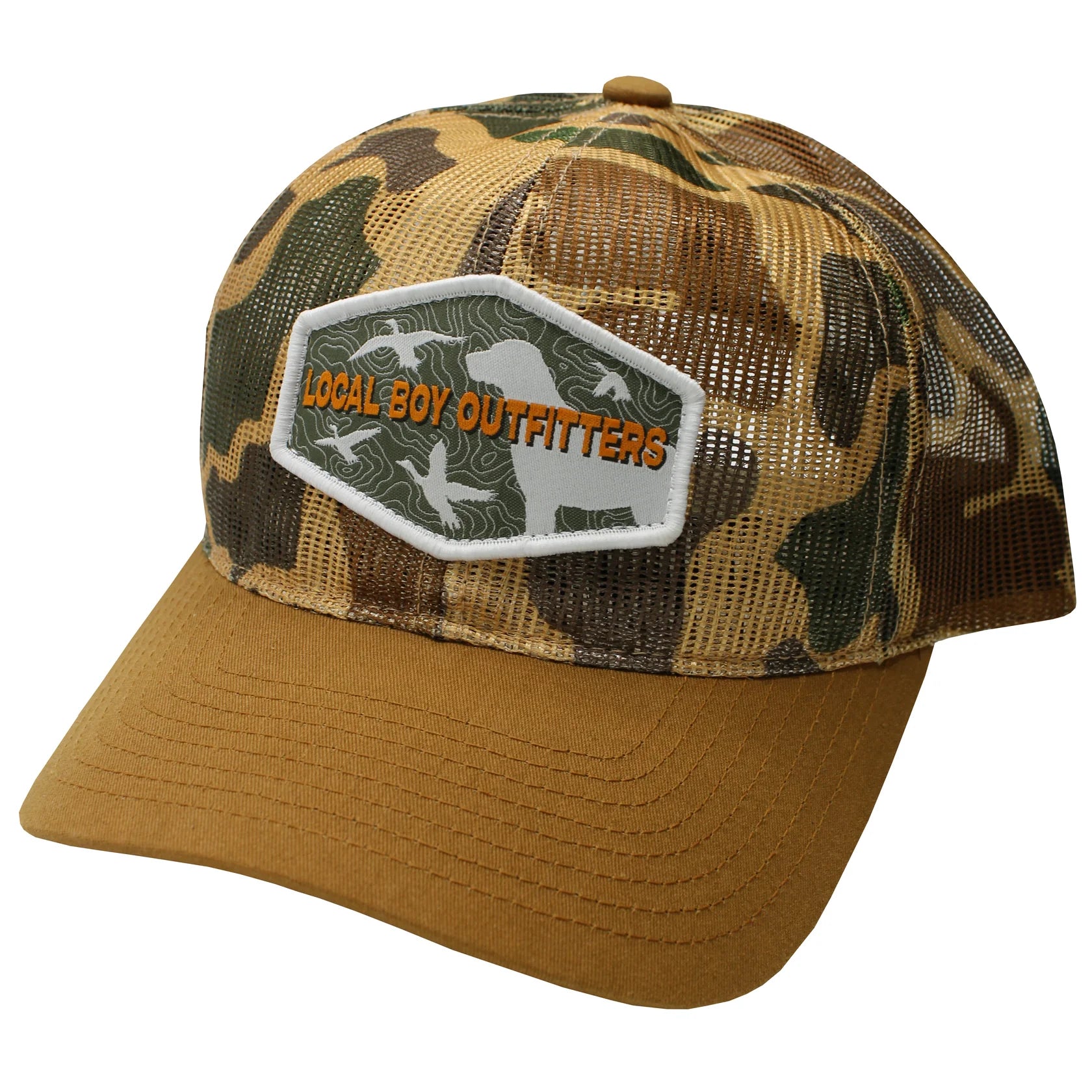 Local Boy Forest Hunt Mesh Hats