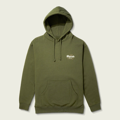 Formation Men's Fleece Pullover Hoodie - Army Green