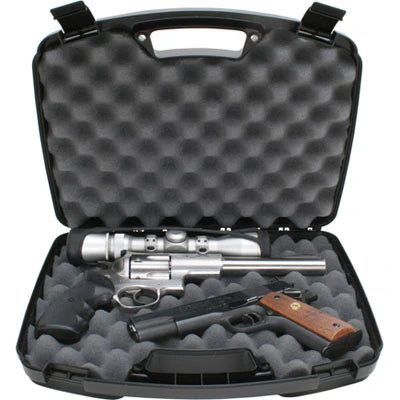 MTM 809-40 2 Handgun Case up to 8.5" Revolver or Pistol