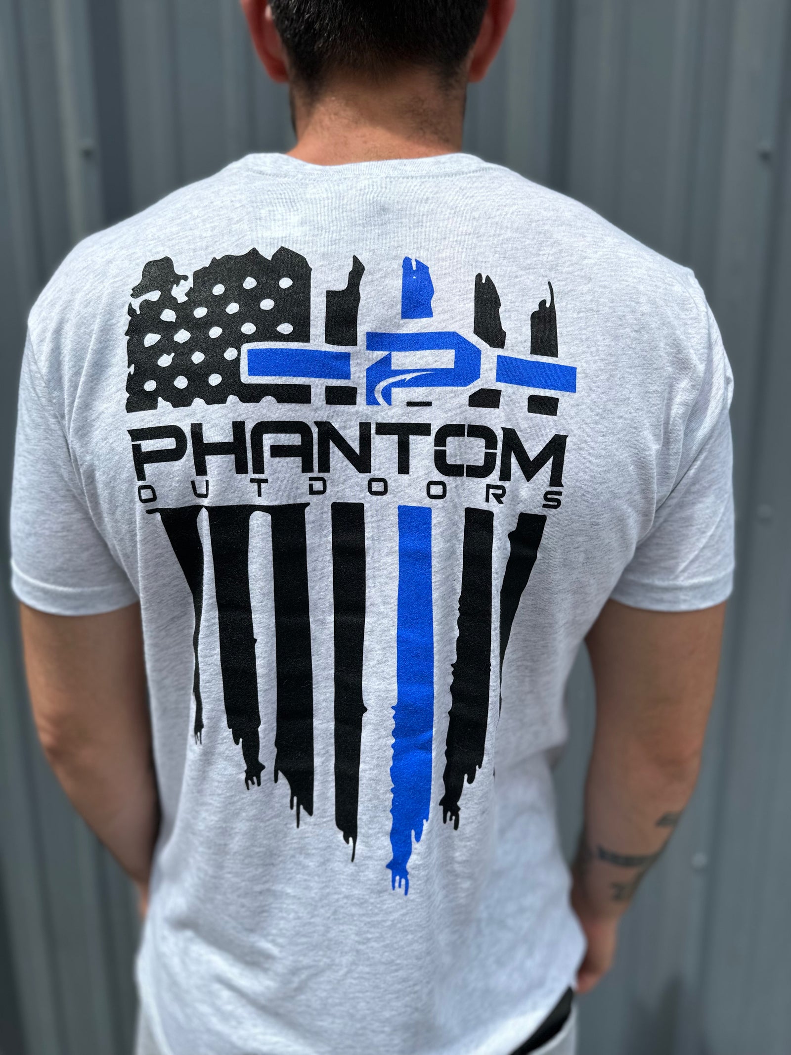 Phantom Back The Blue HERO Tee