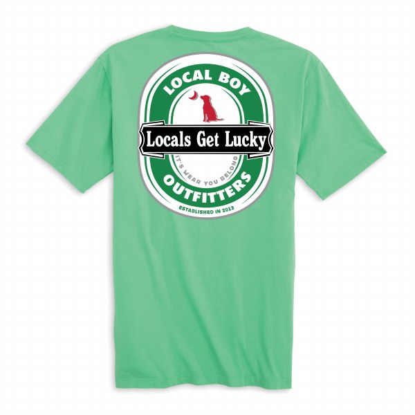 Local Boy Locals Get Lucky SS Shirt