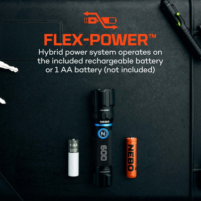 NEBO Blueline 600 Flex Flashlights