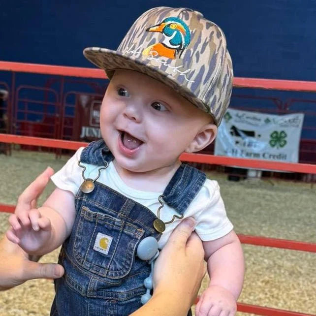 Old South Infant Wood Duck Head Osland Camo Trucker Hat