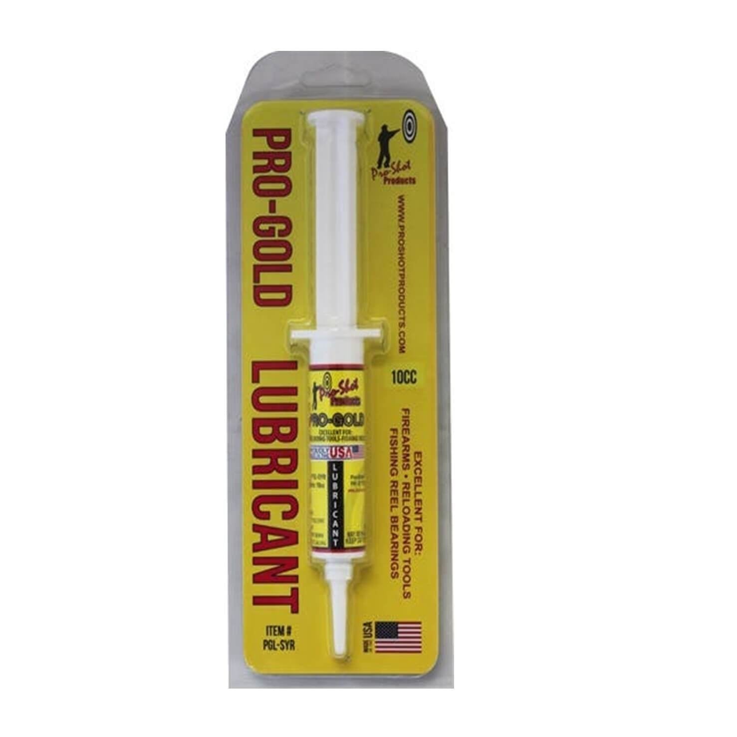 Pro-Shot 10cc Syringe Pro-Gold Lube
