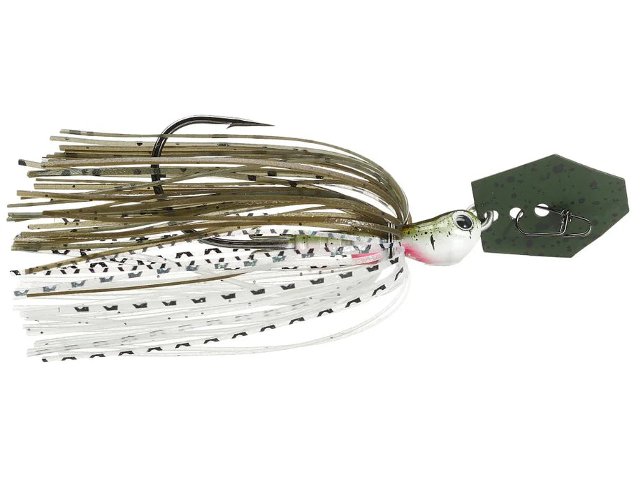 chatterbait jackhammer fishing lure Z-Man Evergreen Baby Jack