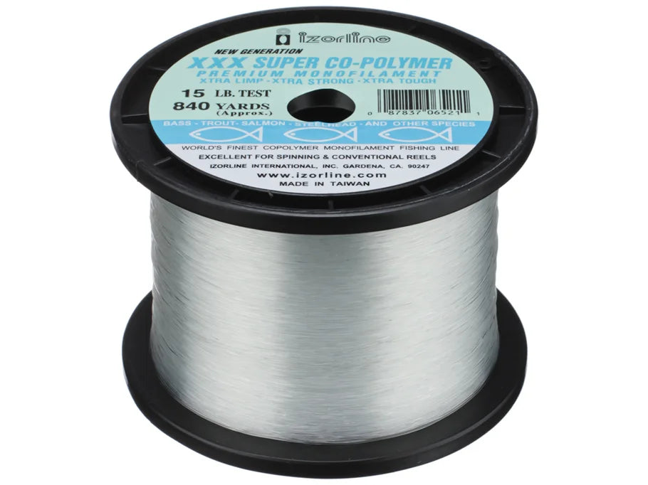Izorline XXX Super Co-Polymer Monofilament Fishing Line