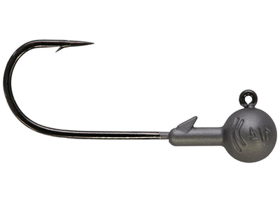 Tungsten Round Ball Jig Matte Smoke