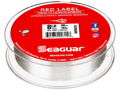 Seaguar Red Label 100% Fluorocarbon Line