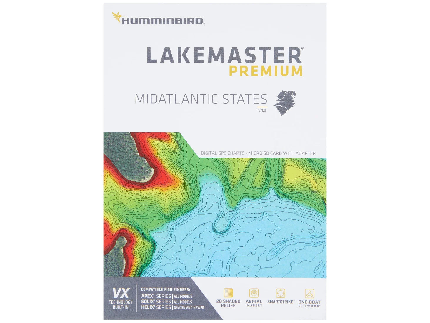 Humminbird Lakemaster VX Premium MidAtlantic States