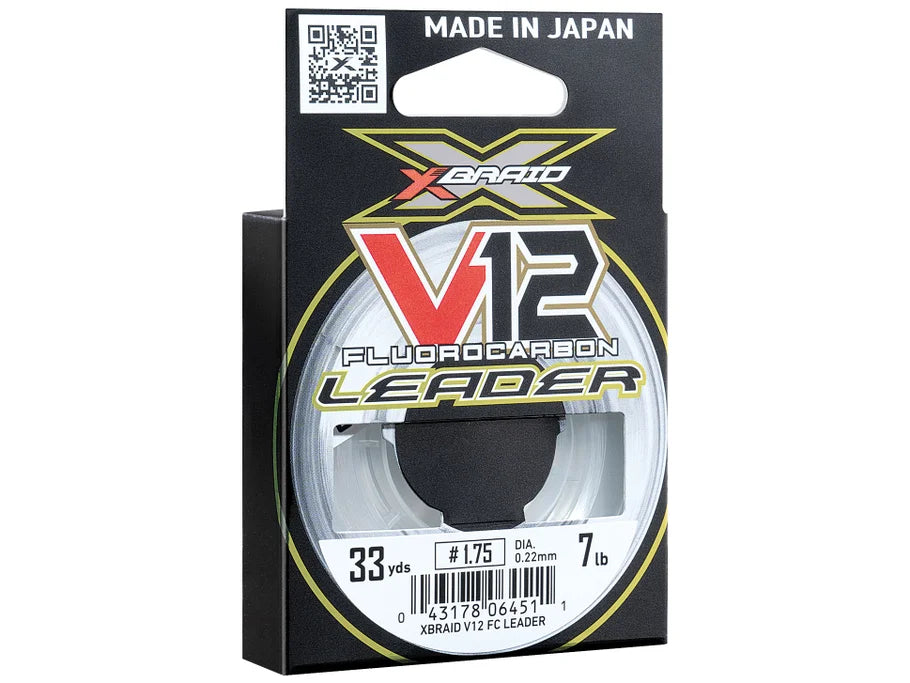 XBraid V12 Fluorocarbon Leader Line - 33yds