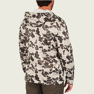 Sullivan Hagood Tech Hoodie - Stone Mallard Camo