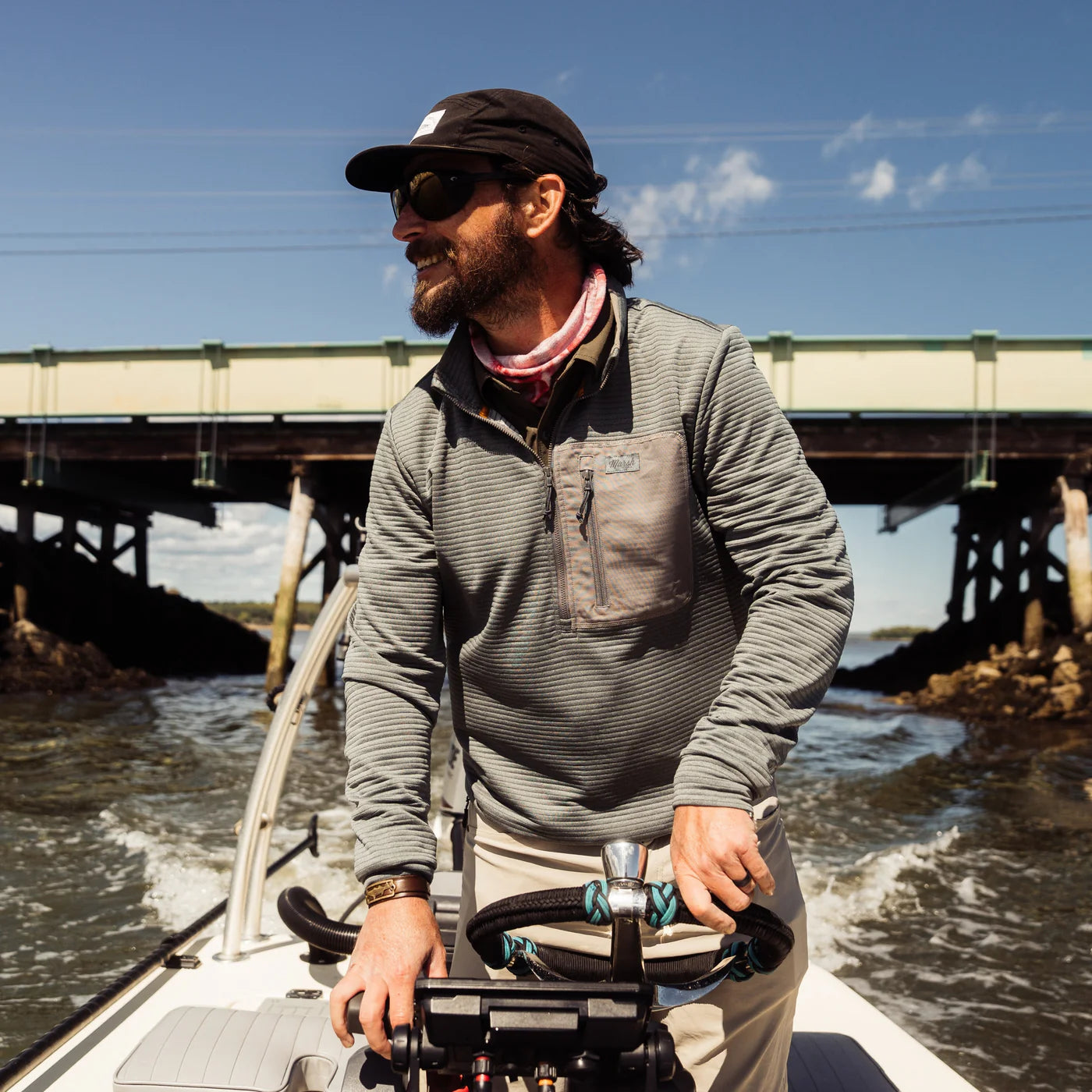 Marsh Wear Sullivan 1/4 Zip Fleece Pullover