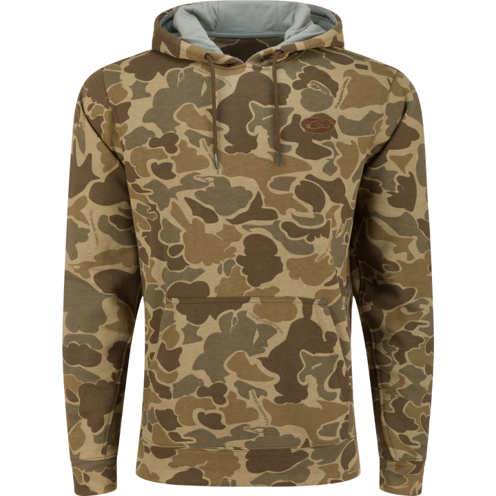 The Three End Camo Hoodie