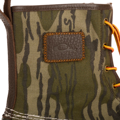 Throwback 80 Waxed Canvas Lace Up Duck Boot