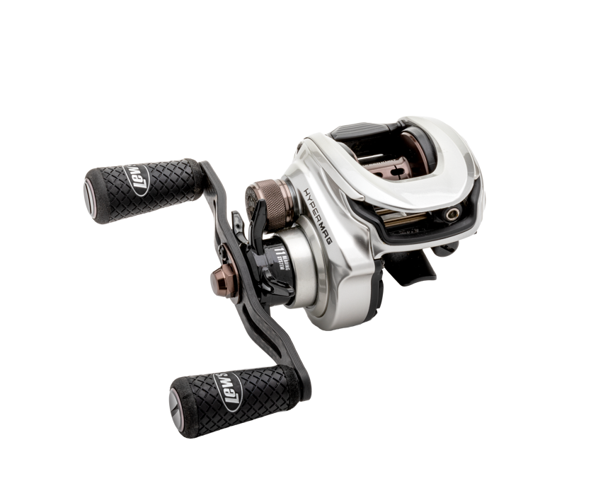 baitcasting reel with removeable spool Lews Hypermag Baitcasting Reels