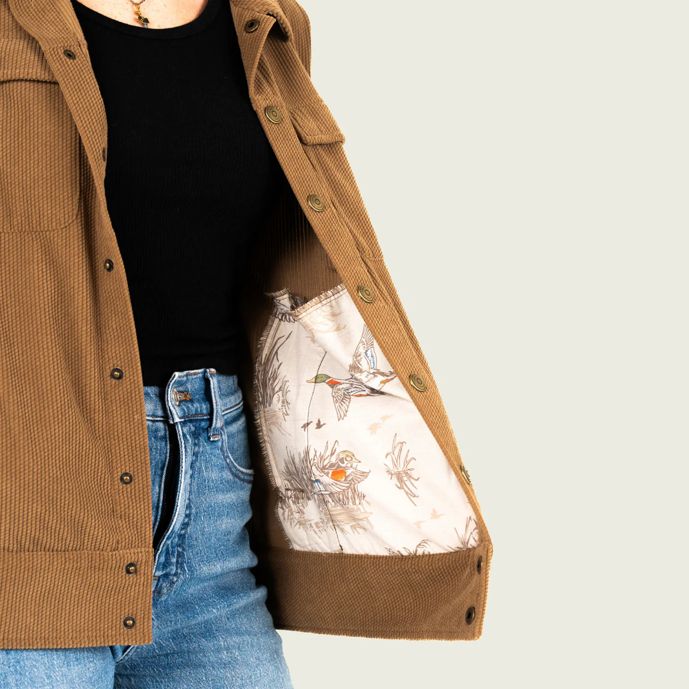 Women's Carolyn Cord Jacket - Malt Ball