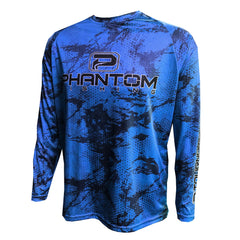 Phantom Outdoors Lake Breeze 2.0 Fishing Shirt Lol Blue Mist / Small