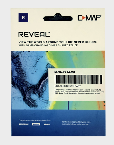 Reveal M-NA-Y214-MS Map Card