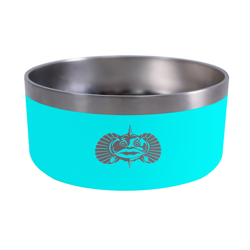 Toadfish Non-Tipping Dog Bowl - Teal