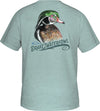 Drake Bust Woodies T-Shirt - Blue Grass