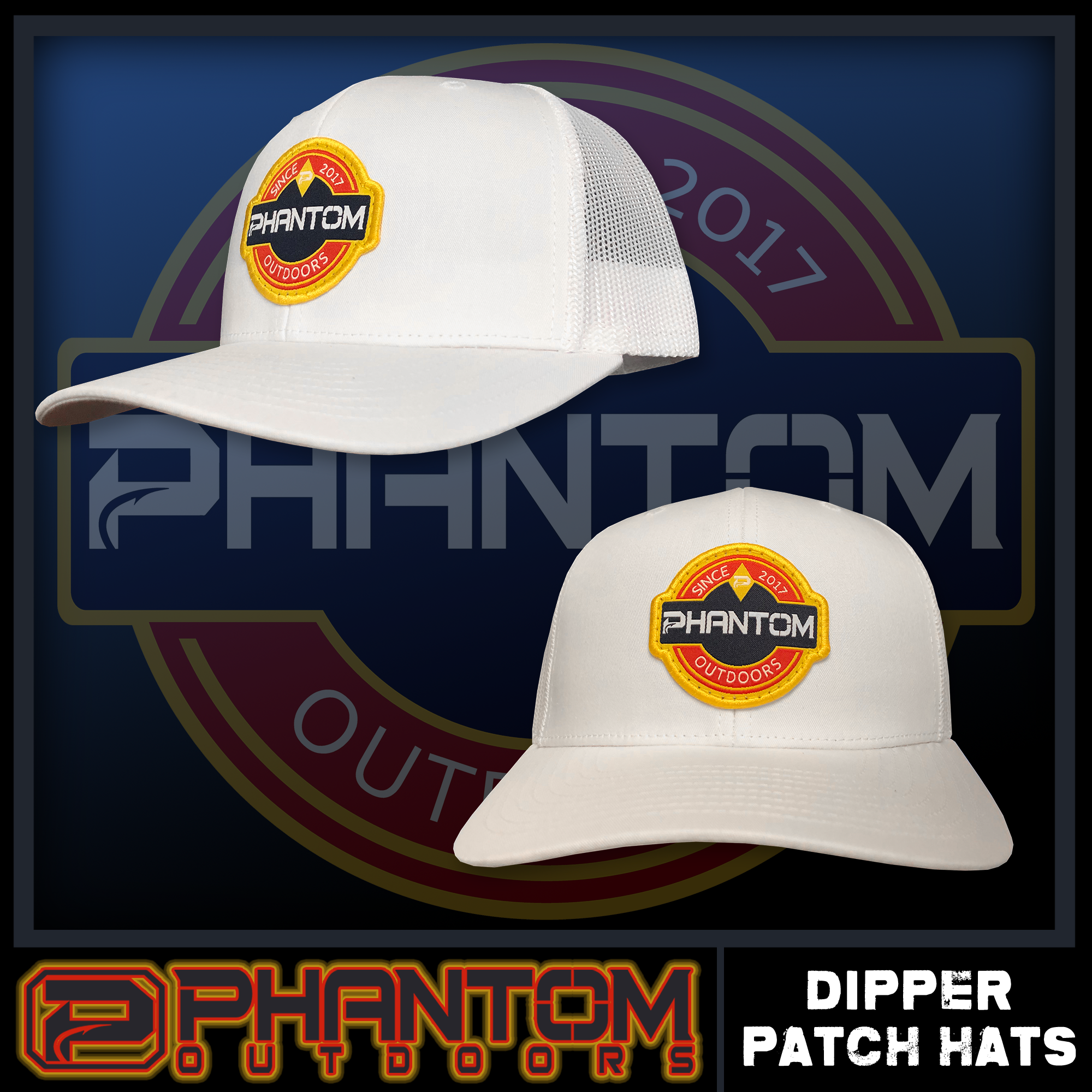 Phantom Outdoors "Dipper" Patch Hat