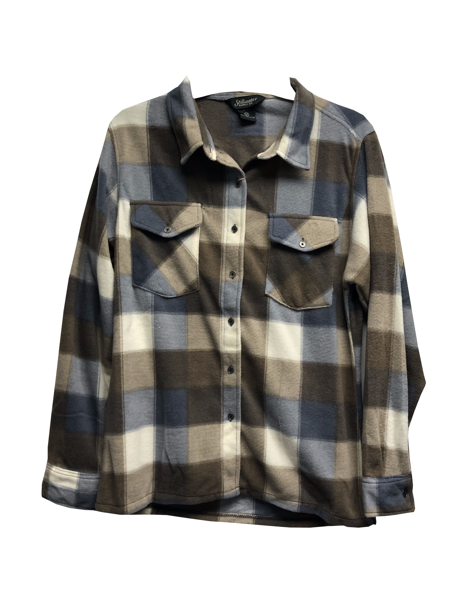 Stillwater Supply Co Plaid Fleece CPO Shirt