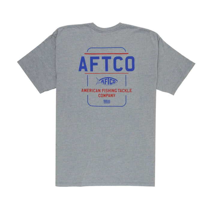AFTCO Release SS T-Shirt / Graphite Heather / S