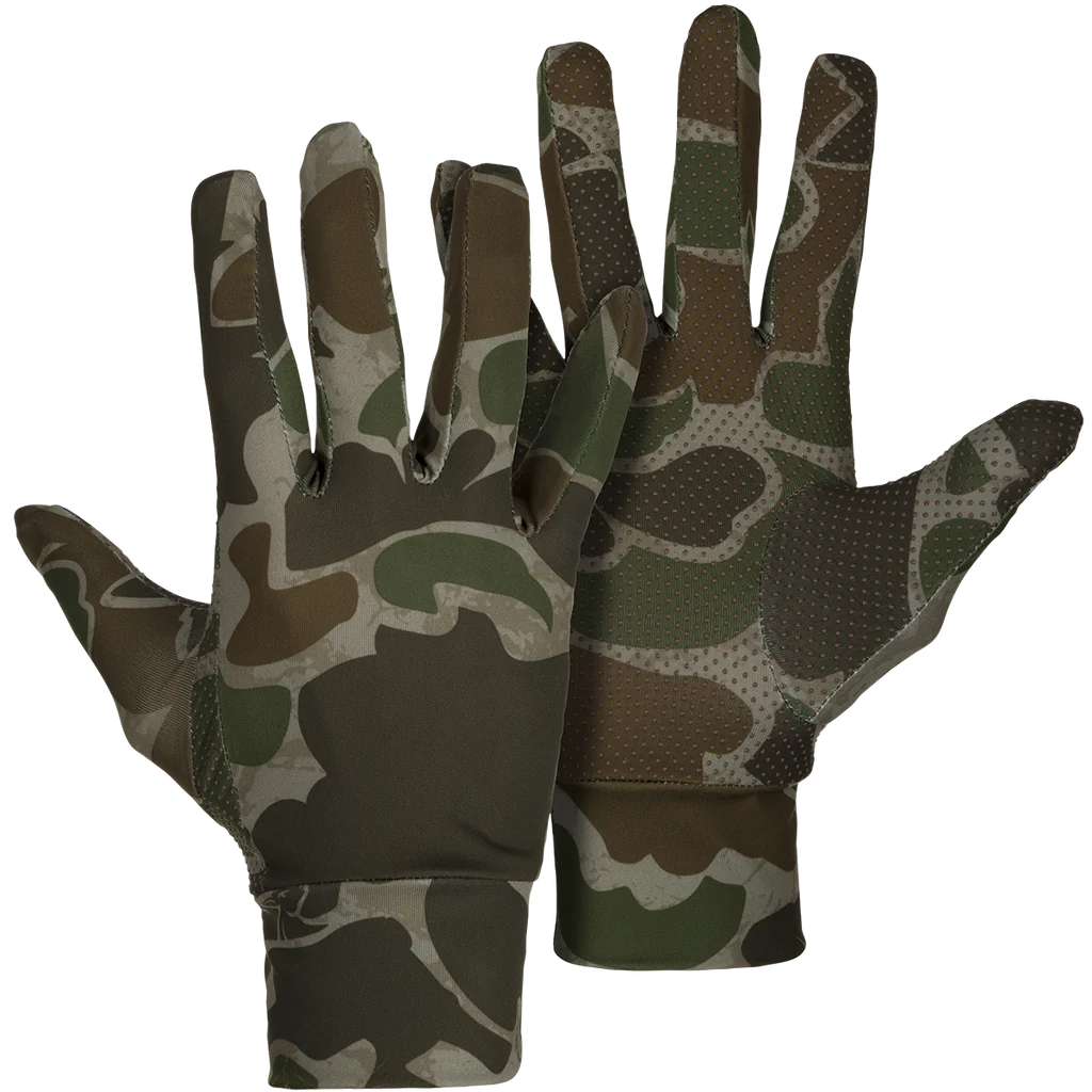 Drake Stretch Fit Gloves - Old School Green