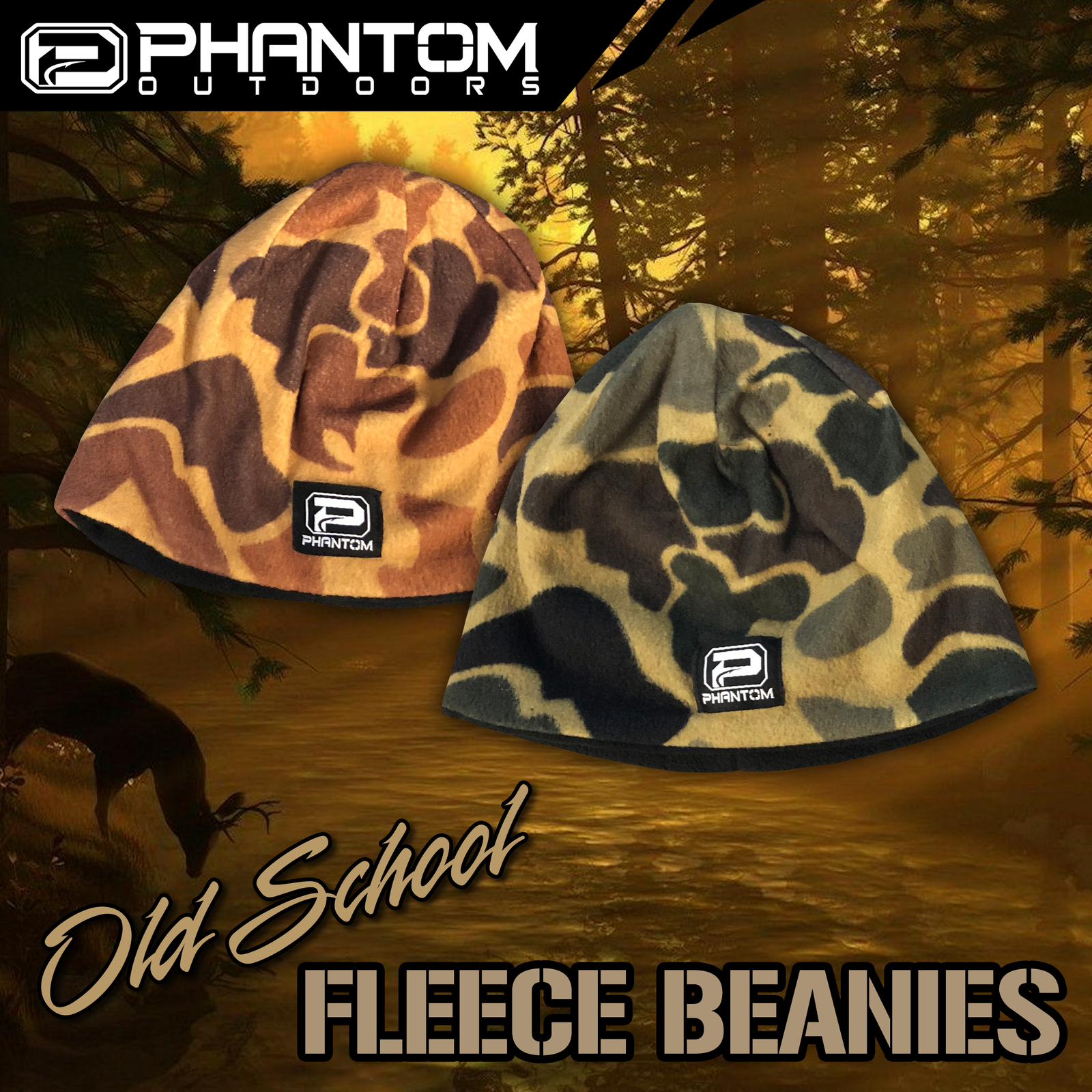 Old School Fleece Beanies