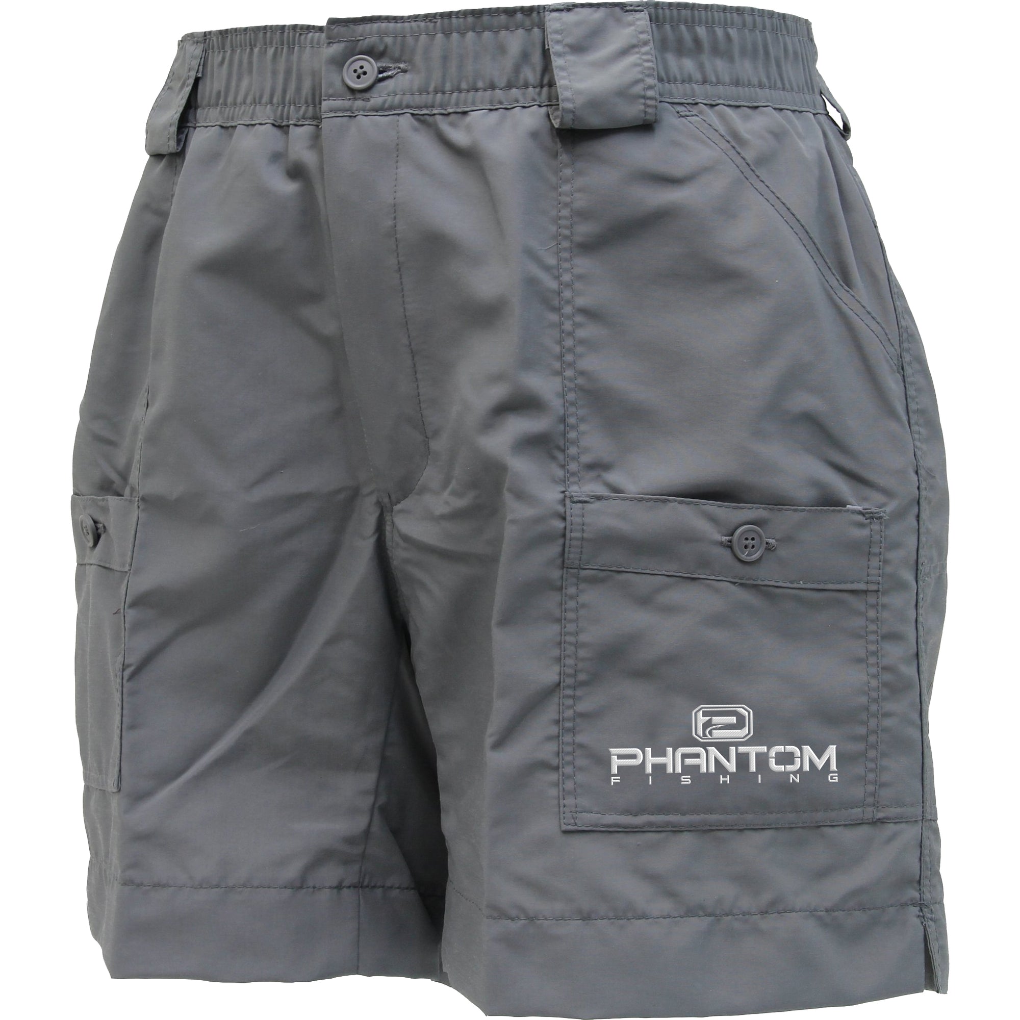 China Phantom Outdoors Classic Fishing Shorts - 8 Inseam Black / 40