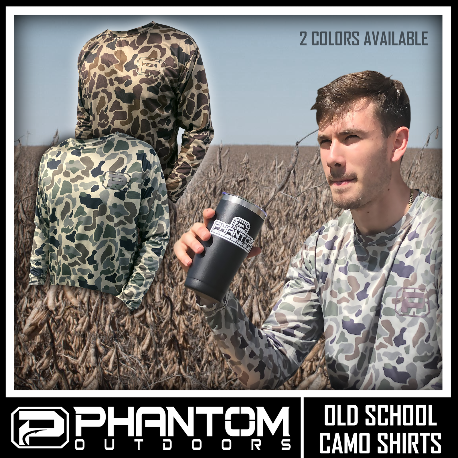 Old South Large Mouth S/S - Sandstone - Phantom Outdoors