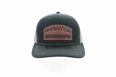 Phantom Outdoors Classic Leather Patch Hats