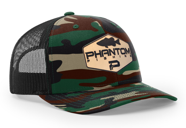 Phantom Signature Leather Patch Hats - Phantom Outdoors