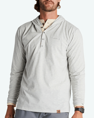 Banded Five Oaks Hooded Henley