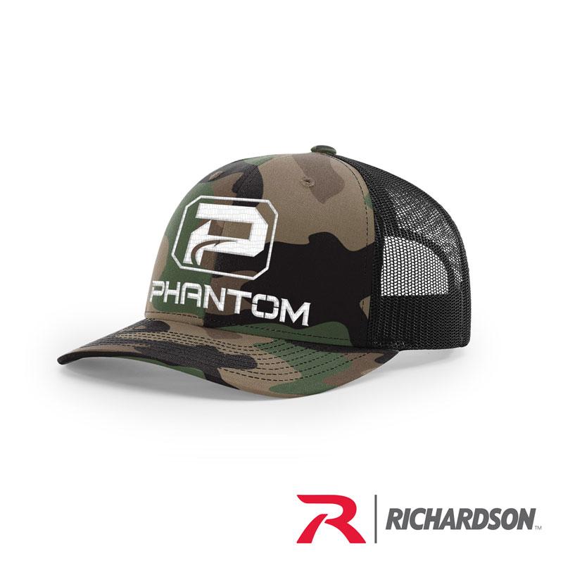 Richardson Camo Structured Trucker Hats