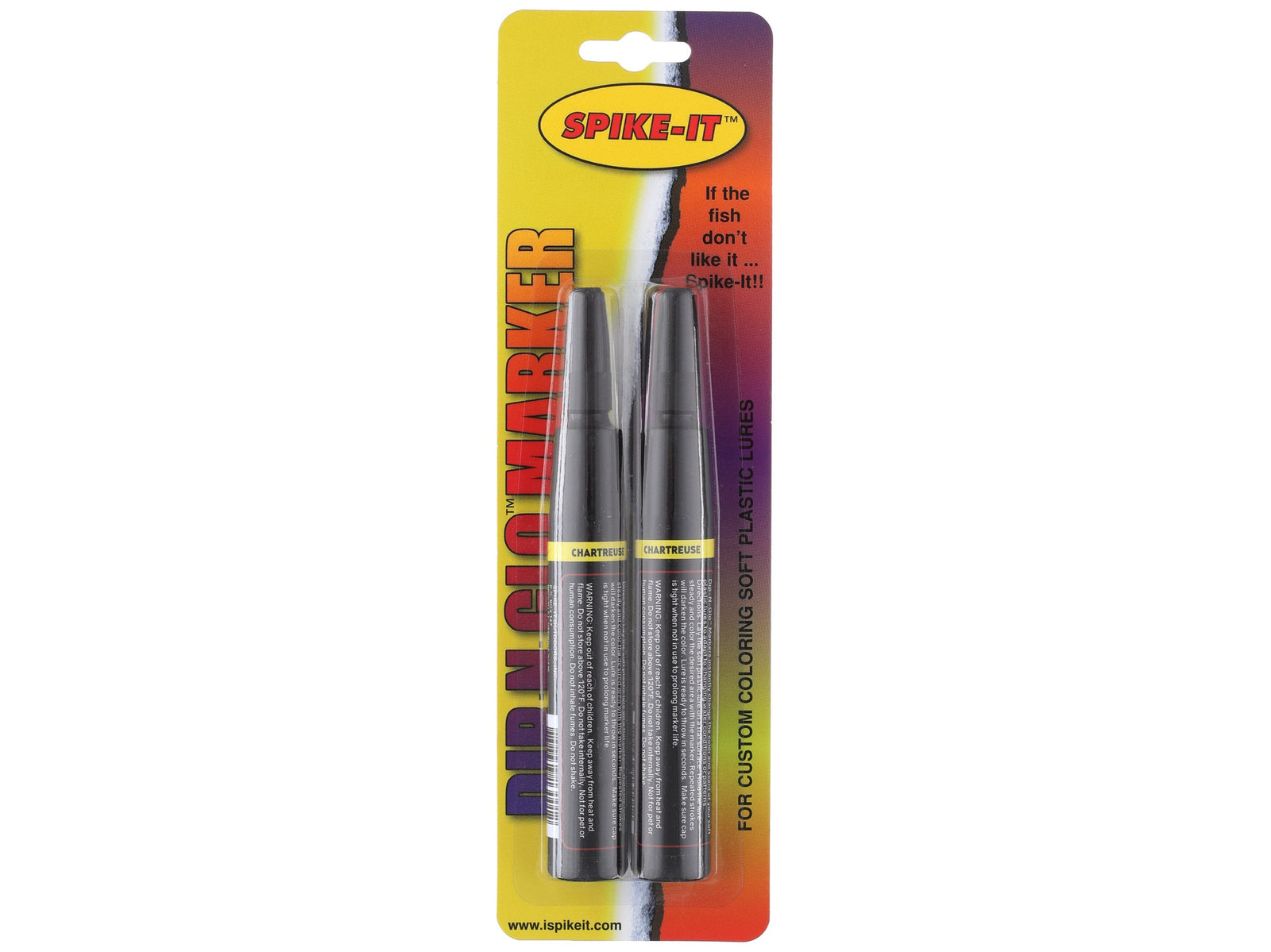 Spike-It Dip-N-Glo Markers 2pk