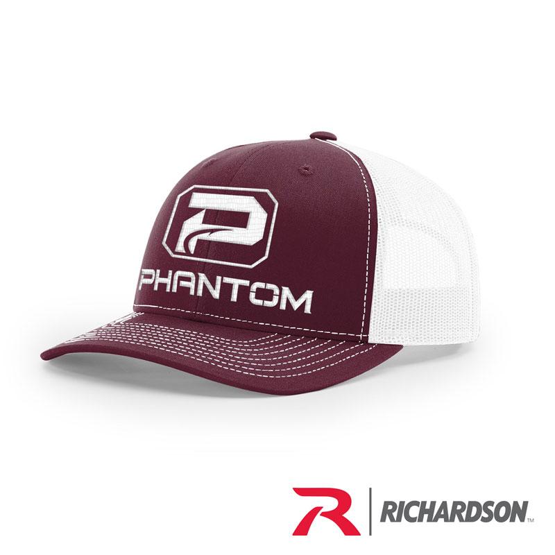 Richardson White Mesh Structured Trucker Hats - Phantom Outdoors