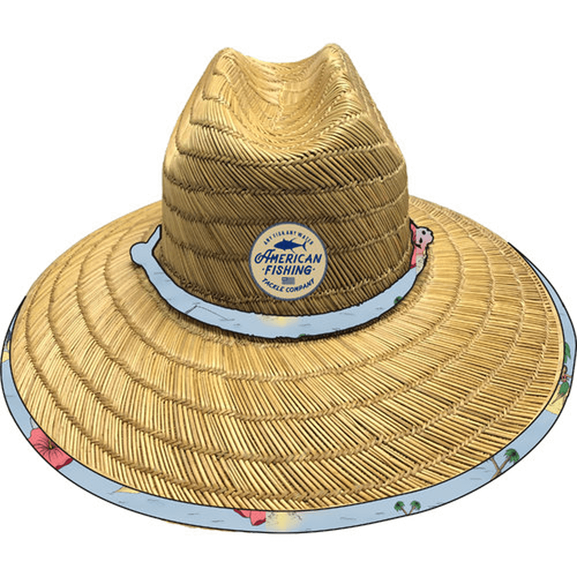 AFTCO Palapa Straw Hat Natural